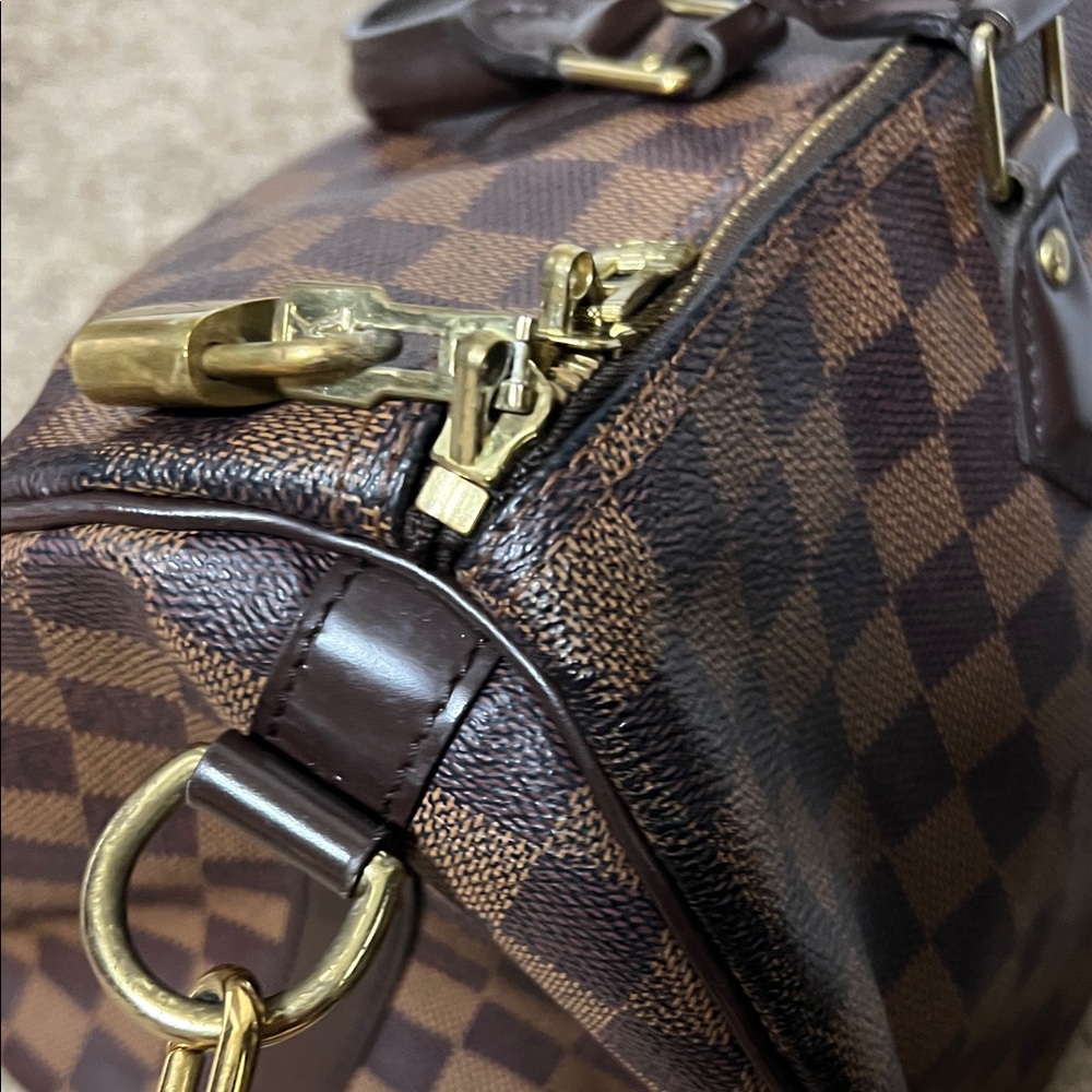 3347 LV speedy damier  bandolier 35 - Picture 2 of 9